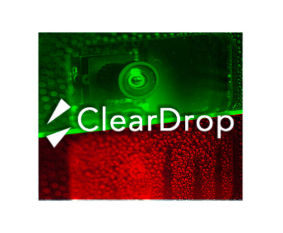 Cleardrop: When Ultrasound Makes Optical Surfaces Self-Cleaning